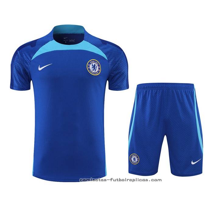 Chandal del Chelsea Manga Corta 2022-2023 Azul - Pantalon Corto